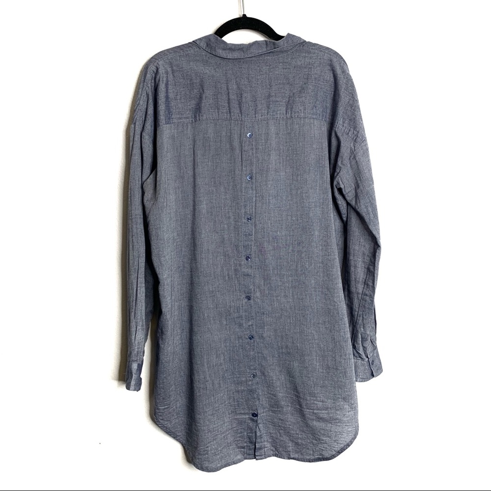 Eileen Fisher Lightweight Button Up - image 2